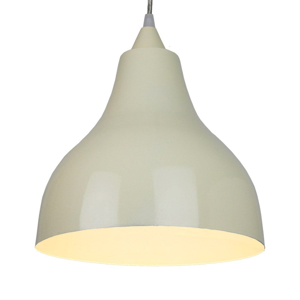 Cream Cafe Bistro Lamp Shade - 25cm