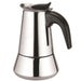Stainless Steel Italian Express Coffee Maker 6 Cup I Silver