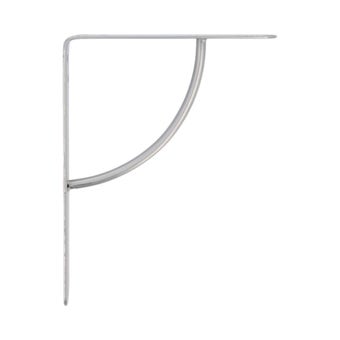 Steel Shelf bracket 200x150mm - Grey