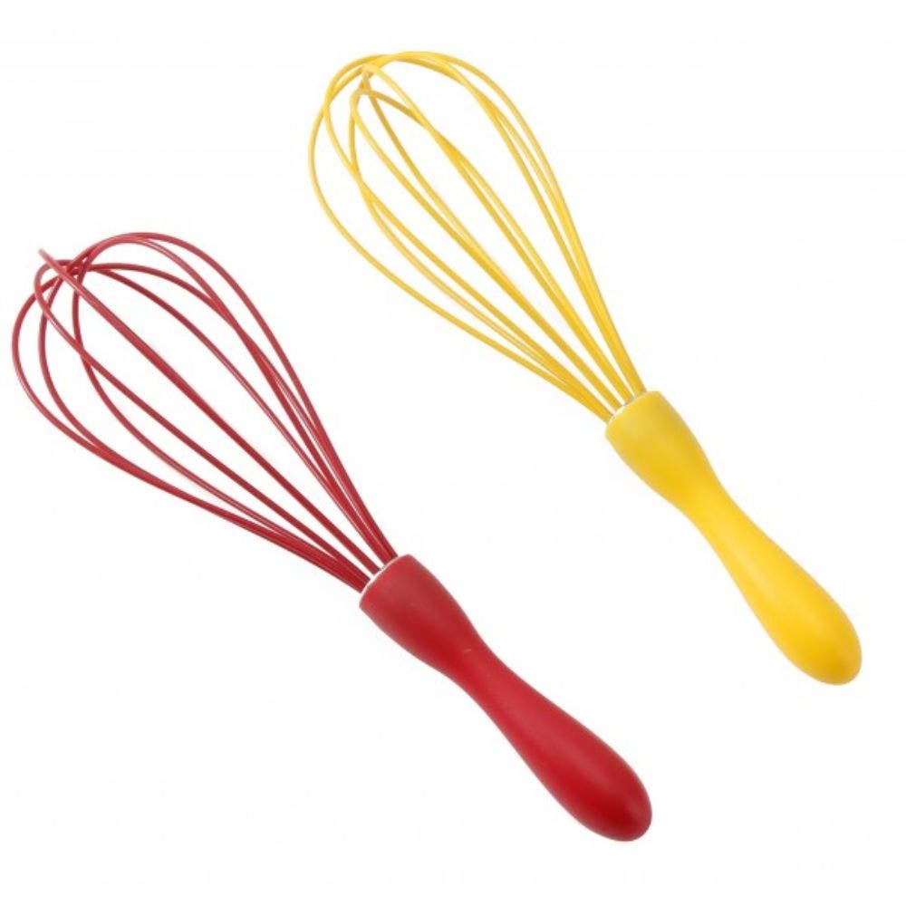 Steelex 10 Silicone Egg Whisk 