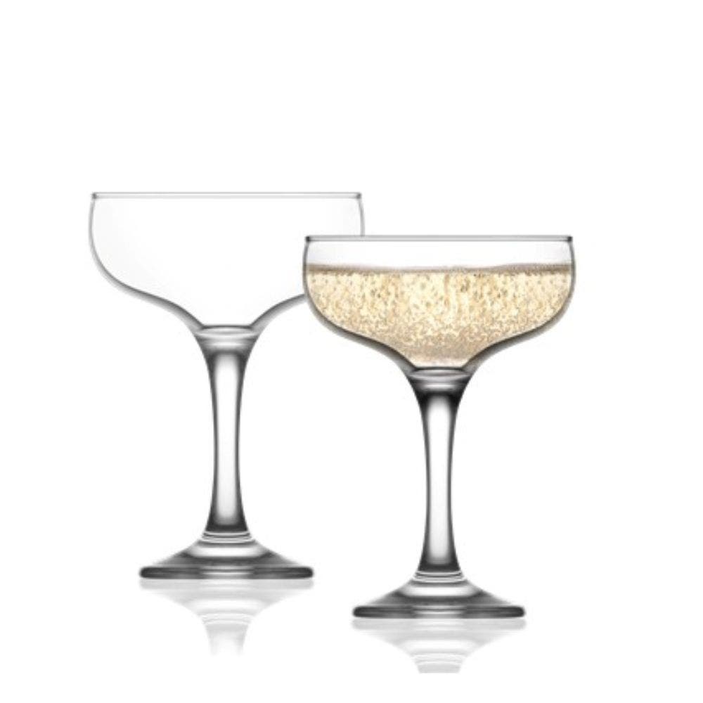 Steelex Cocktail Saucer 20cl Glass Set - 2 pieces 