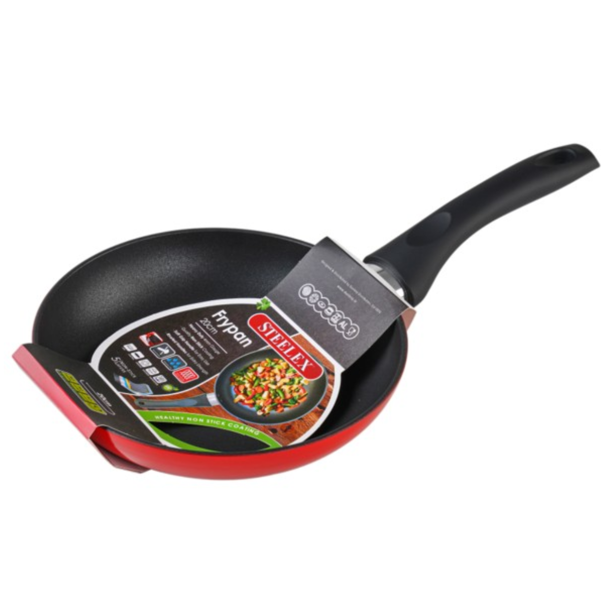 Steelex High Quality Frypan Non Stick l Suitable for Induction Hob