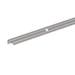 Step Edge Profile Anodised Aluminium Silver - 45mm x 23mm x 2.7mm / 1m