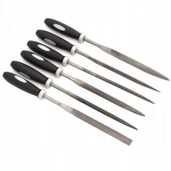 Set of Precision Files - 6 pieces