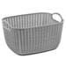 Lace Storage Basket Grey - 9L