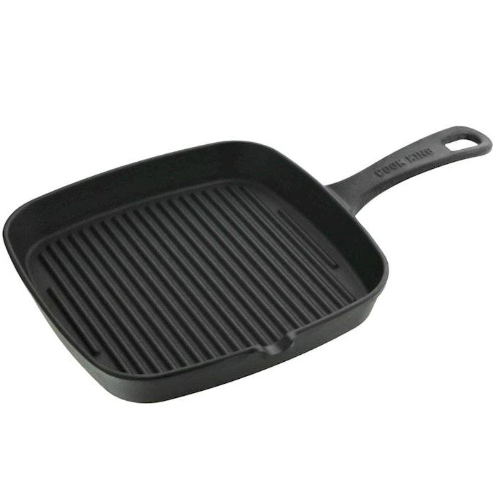Cast Iron Griddle Square Pan 