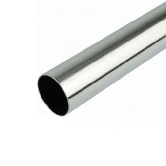 Round Tube Chrome 4Ft X 25mm