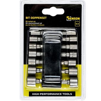 Socket Bits - 14 pieces