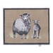 Hug Rug Pattern Sheep 65cm x 85cm