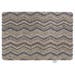 Hug Rug Plain Ribbon Grey Zig Zag 50cm x 75cm