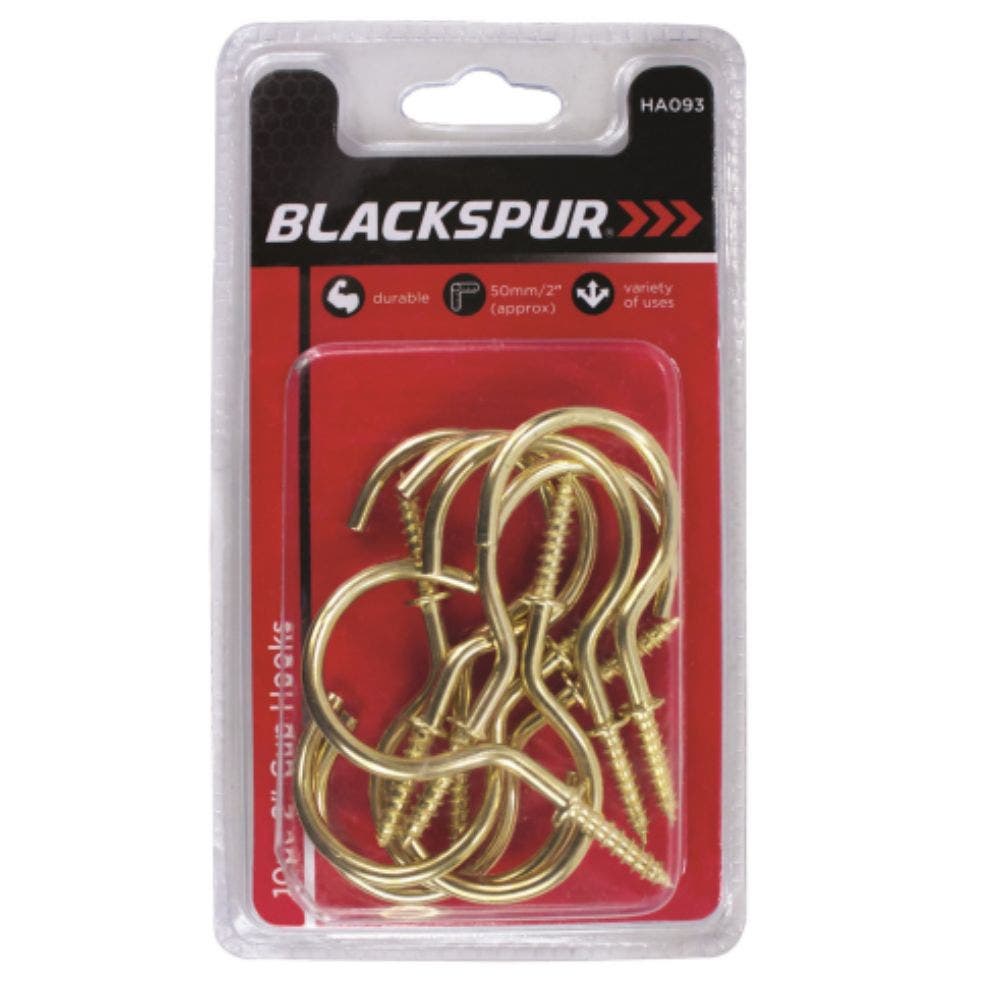 2” Cup Hooks - 10 pieces 