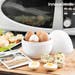 Egg Cooker for Microwaves with Boilegg InnovaGoods Recipe Book
