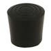Black Rubber Round Leg Tips / Ferrules - 30mm
