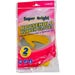 SuperBright Household Rubber Gloves - Medium Pack of 2