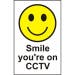 Home Safe Pack Smile You're On CCTV Self-Adhesive Stickers