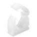 Push in Pipe Clip 15mm Hinged