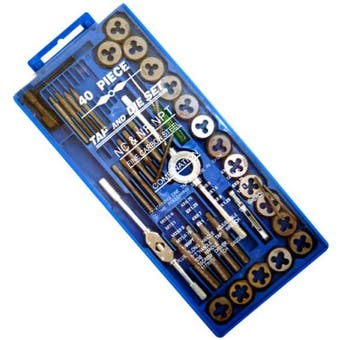 Blackspur 40pc Tap and Die Set