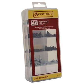 Centurion 475pc Assorted Nail Set