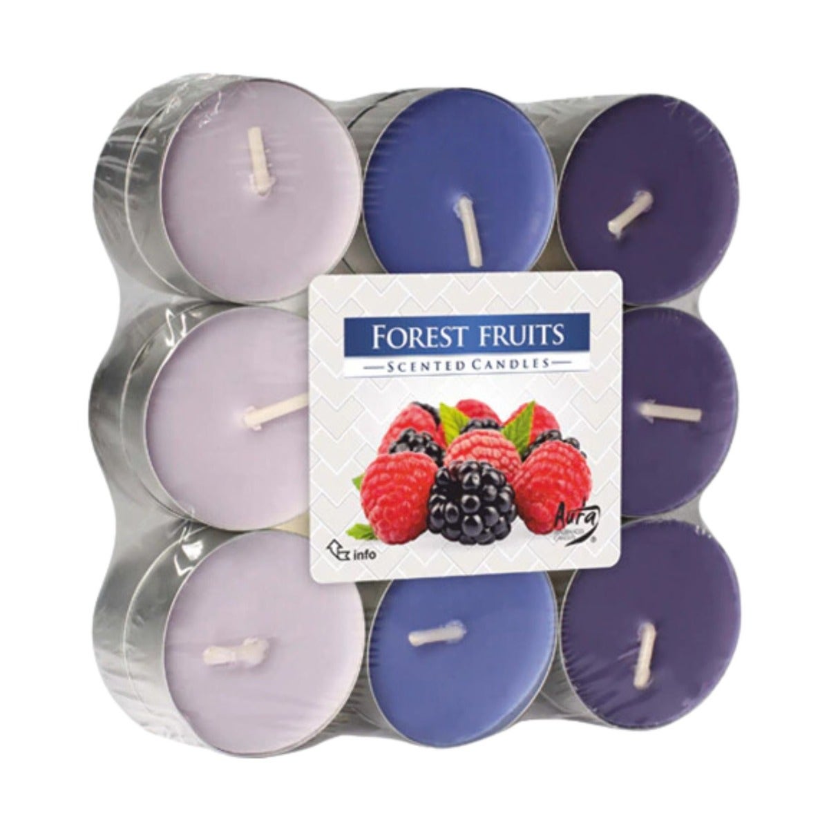 Tealight Forest Fruits Scent - Pack of 18
