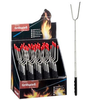 Telescopic Grill Skewer 73cm