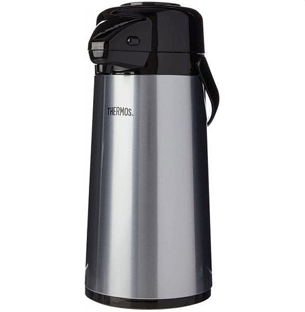 Thermocafe Stainless Steel Pump Flask - 1.9L