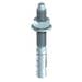 Timco M8 x 50 Zinc Plated Through Bolt