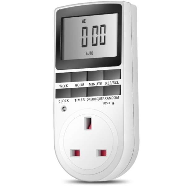 LyvEco 24 hour 7 days digital timer - 13Amp