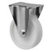Transport Castor 125mm fixed 175kg White