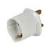 Powermaster 13 Amp Euro visitor adaptor (2pin to 3 pin)