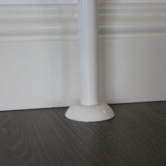 Trojan White Plastic Pipe Rosette 15mm - Pack of 2