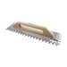 Serrated Trowel 130 mm x 480 mm With wooden handle