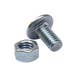 Zinc Plated Carriage Bolts with Hex Nuts M12 x 75mm