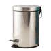 Ashley Stainless Steel Pedal Bin with Inner Bucket for Bathroom Kitchen or Office I 3L