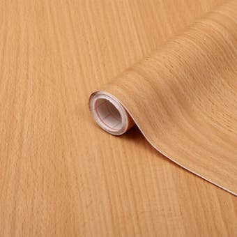 D-C-Fix European Beech Wood Effect Self-Adhesive Vinyl Film 45cm x 2m