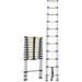 Protool 2.6m Telescopic Extension Ladder – Compact and Durable Aluminum Design