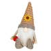 Rattan Autumn Sitting Gnome 17cm – Rustic Autumn Decoration
