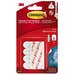 Command Small Adhesive and Refill Strips16 Pack Damage-Free Indoor Wall Hanging Strips I 1.3kg Capacity