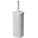 Blue Canyon White Lace Design Toilet Brush and Holder Set
