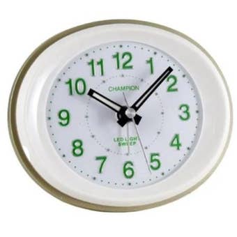 Sweep LED Alarm Clock Gold – Elegant Timekeeping with Modern Functionality