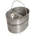 Ashley Heavy-Duty Galvanised Steel Mop Bucket with Fixed Wringer