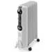 DeLonghi Radia S Oil-Filled Radiator – 2000W Silent Portable Heater with Real Energy Technology