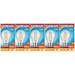 Eveready 6.5W B22 LED Clear Filament GLS Bulbs 806 Lumens Warm White Equivalent to 60W I Pack of 5