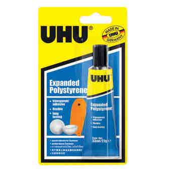 UHU Polystyrene Adhesive - 33ml