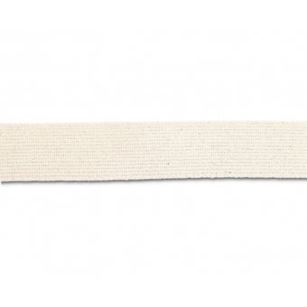 Unbleached Cotton Strap 40mm - Price per metre