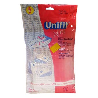 Unifit Xtra UNI-181X Vacuum Bags - Pack of 5