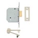Union 3 Lever Mortice Deadlock Satin Chrome 65mm 2.5in