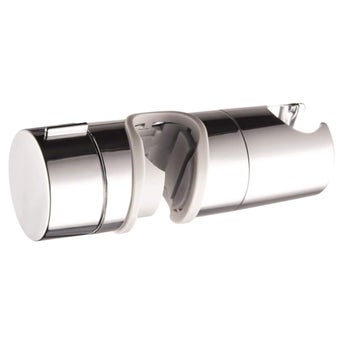 Universal Height Adjuster Shower Bracket - Chrome