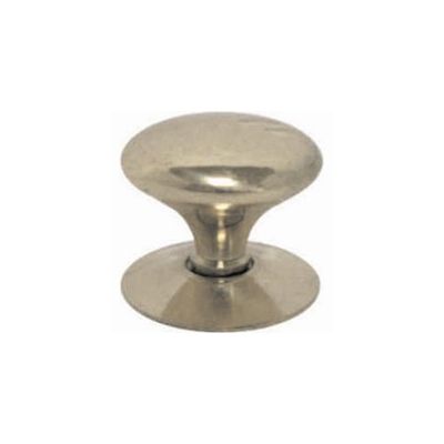 19mm (3/4") Polished Brass Victorian Cupboard Knob 