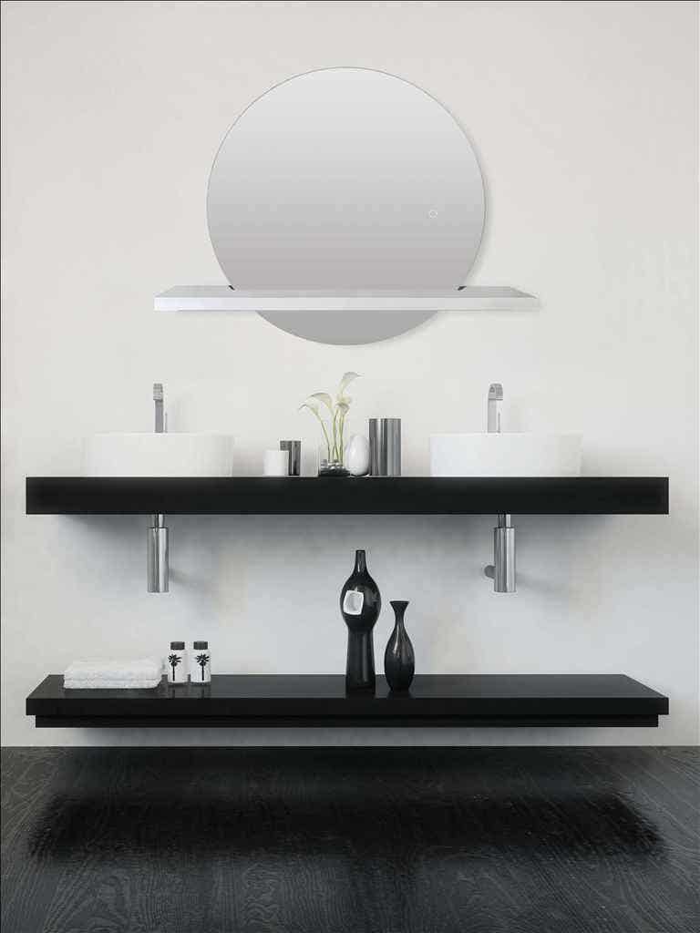 Tema Venice Back-Lite Mirror & Shelf Shelf