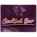 Vintage Cocktail Bar Metal Sign – Retro Wall Decor for Home, Bar or Mancave
